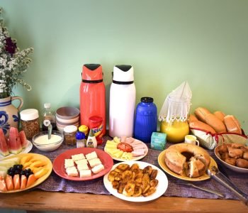 Café da manhã variado